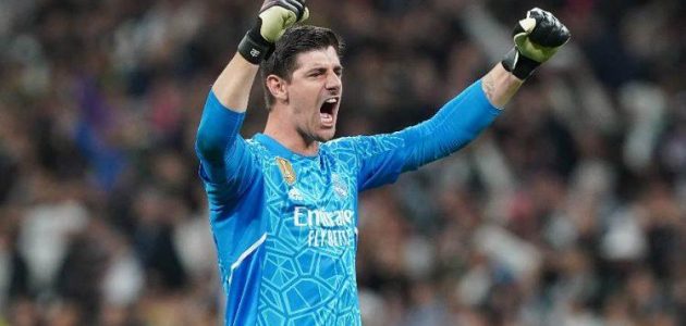 كورتوا يحذر برشلونة قبل الكلاسيكو: ريال مدريد سيواصل القتال حتى النهاية